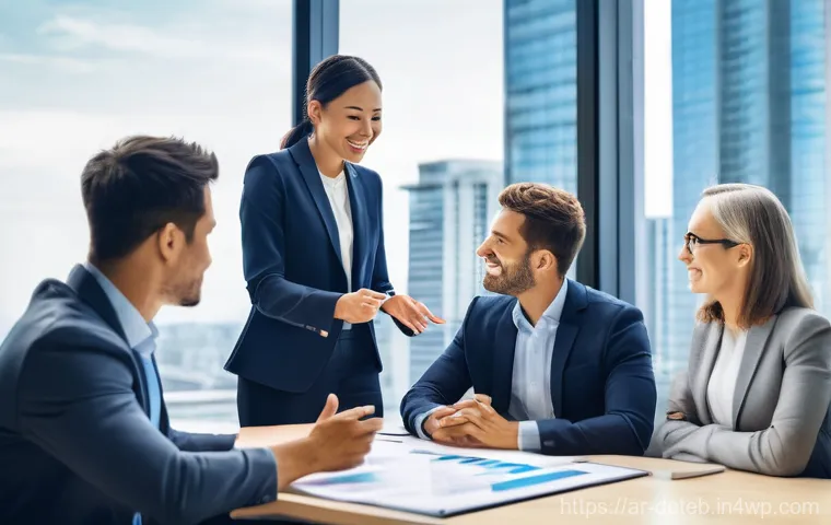 데이터 공유 생태계의 투자 유치 전략 - **Prompt:** A high-tech, secure data center environment, with glowing servers and interconnected net...